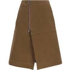 Burberry Grey Skirts Burberry Flared Midi Skirt - Brown