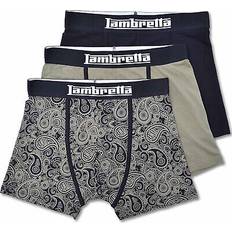 Lambretta Underwear Lambretta Paisley Elasticated Boxer Shorts Gift Set - Men's
