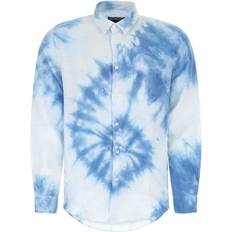 Vilebrequin Shirts Vilebrequin Tie-Dye Print Shirt - Blue