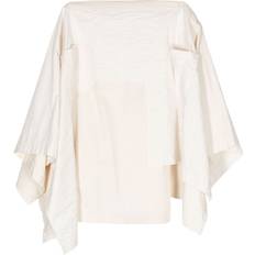 Comme des Garçons Skirts Comme des Garçons Panelled Draped Skirt - White