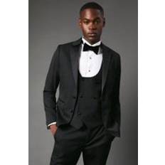 Men - Slim Suits Burton Slim Fit Tuxedo Suit Jacket - Black