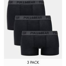 Shaping Men's Underwear Pull&Bear Contrast Waistband Boxers - Black/Grey/Multi