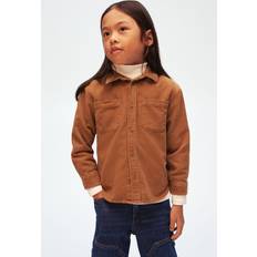 Beige Shirts Children's Clothing H&M Cotton Corduroy Shirt - Beige