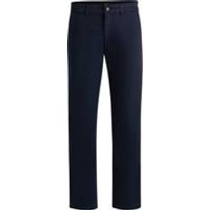 Herr - Satin Byxor BOSS Regular Fit Chinos In Stretch Cotton - Satin