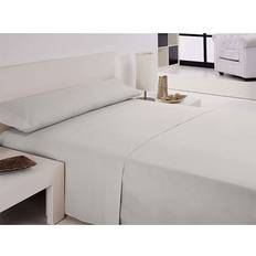 Hosteline Iris Triptych Sheet Set 120 cm Weiß Bettlaken Weiß