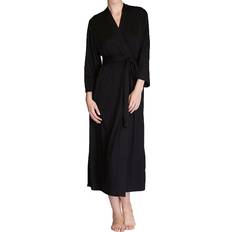 Poliéster Batas Natori Shangri-La Robe - Black