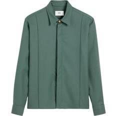 Fabric - Unisex Shirts Ami Paris Pintuck Shirt - Unisex Fabric - Green