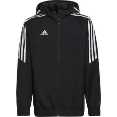 Allvejrjakker Børnetøj adidas Junior Condivo 22 All Weather Jacket - Black