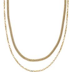 Skagen Smycken Skagen Merete Guld Rostfritt Stål Halsband - Rostfritt Stål