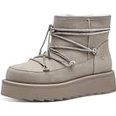 Tamaris Kvinde Shell Vinterstøvler - Beige