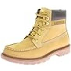 Yellow Boots Caterpillar Colorado Moc Toe Boots - Light Tan