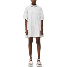 Organic Fabric Dresses SIMKHAI Crissy Cotton Poplin Mini Dress - White