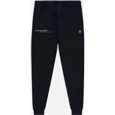 Fred Perry Men Trousers & Shorts Fred Perry Lyle Scott Co Ordinate Print Sweat Pants - Navy Blue