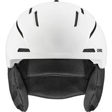 Skiausrüstung Uvex GRAVITATE Skihelm matt weiss 55-59cm