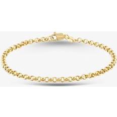 Gold Bracelets T.H.Baker Mini Belcher Bracelet - Yellow Gold