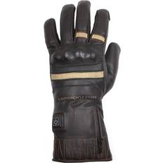 Heated gloves Helstons Bora Heated Motorcycle Gloves - Beige