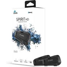 Cardo spirit Cardo Spirit HD Duo Communication System Double Pack - Black
