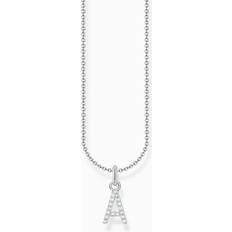Thomas Sabo Glittrande Bokstavshalsband - A