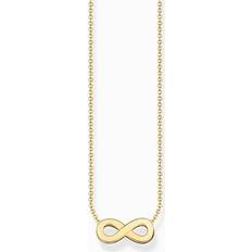 Thomas Sabo Guldpläterad Halsband Thomas Sabo Halsband Med Evighetstecken - Guld