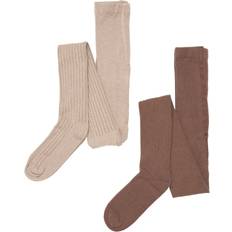 Strumpbyxor på rea Minymo Hazel Strumpbyxor Rib 2-pack - Brown