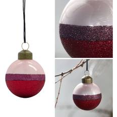 Suspendu Décorations de Sapin de Noël House Doctor Stripe Ø8 cm 4-pack Christmas Tree Ornament