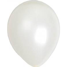 Globos Latex Plain Balloons (Pack of 100)