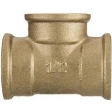 Check Valves Invena 1" inch Thread Pipe Tee Connection Fittings Female Cast Iron Brass