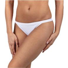 Spets Bikiniunderdelar Wyte Lilja Ribb Tanga - White