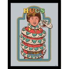 Glas Poster Steven Rhodes Hugsss Framed Poster