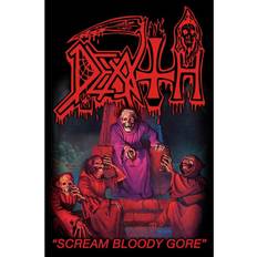Paper Posters Death Scream Bloody Gore Textile Poster
