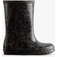 Hunter Gummistøvler Børnesko Hunter Kids First Giant Glitter Wellington - Black