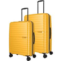 Gul Kufferter Travelite Trient Kuffertsæt 2 stk