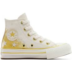 Converse Kids Chuck Taylor All Star Eva Lift - White/Gold Stars