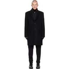 Down Coats & Padded Coats - Men Mackage Men's Wool Coat with Removable Down - Black