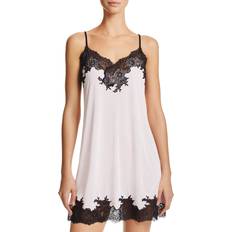 Nylon Chemises de nuit Natori Enchant Chemise - Pink/Black