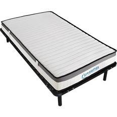 90cm Matelas Dreamea Set aus Bettrahmen Matratze 90 x 190 cm Schaumstoffmatratze