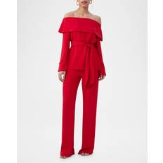 Red Blouses Trina Turk Lyndi Top - Red Spark