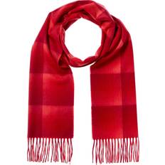 Amicale Amicale Cashmere Ombre Grid Scarf