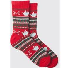 boohooMAN Christmas Socks - Mehrfarbig