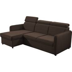 Bäddsoffor - Läder Fredrik Divan 3-Sits Sofa Brun Soffa 3-sits