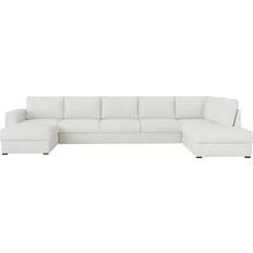 Taberk 5-Sits Vit U-Soffor Soffa