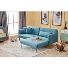 Schlafsofas - Türkis Revos Turquoise 250 x 100 x 86 cm Sofa 3-Sitzer