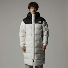 The North Face Men's Nuptse Parka - White Dune/TNF Black