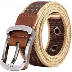 Beige Belts Other Trendy Canvas Belt - Beige