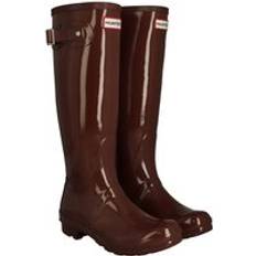 Hunter High Boots Hunter Original Tall Gloss Boot - Red