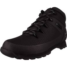 Timberland Snørestøvler på tilbud Timberland Euro Sprint Mid Lace Waterproof Boots - Black