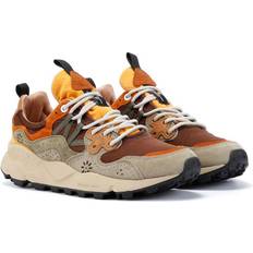 Flower Mountain Sneakers Flower Mountain Yamano 3 Suede Nylon Sneaker - Olive