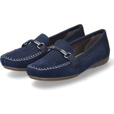 Rieker Loafers Rieker Damen Loafer - Schieferblau