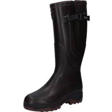 Braun Gummistiefel Aigle ISO Rubber Tall Wellington Boots - Brun