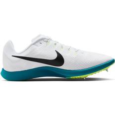 Nike Zoom Rival Distance Pigsko Til Stadionatletik - Hvid